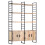 VidaXL vidaXL Solid Mango Wood 4-Tier Bookcase 124cm Book Racks Display Unit Cabinet 1