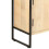 VidaXL vidaXL Solid Mango Wood 4-Tier Bookcase 124cm Book Racks Display Unit Cabinet 8