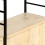 VidaXL vidaXL Solid Mango Wood 4-Tier Bookcase 124cm Book Racks Display Unit Cabinet 7