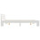 VidaXL vidaXL Bed Frame Bed Base Bedstead White Solid Pine Wood 180x200 cm Super King 4