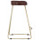 VidaXL vidaXL 2x Solid Mango Wood Gavin Bar Stools 45x40x62cm Kitchen Dining Seat 5