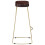 VidaXL vidaXL 2x Solid Mango Wood Gavin Bar Stools 45x40x78cm Kitchen Dining Seat 5