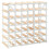 VidaXL vidaXL Wine Rack 42 Bottle Solid Pinewood Display Holder Storage Cabinet Shelf 3