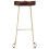 VidaXL vidaXL 2x Solid Mango Wood Gavin Bar Stools 45x40x78cm Kitchen Dining Seat 3