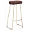 VidaXL vidaXL 2x Solid Mango Wood Gavin Bar Stools 45x40x78cm Kitchen Dining Seat 8