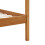 VidaXL vidaXL Solid Pine Wood Canopy Bed Frame Honey Brown 100x200cm Single Beds 6