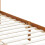 VidaXL vidaXL Solid Pine Wood Canopy Bed Frame Honey Brown 100x200cm Single Beds 5