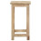 VidaXL vidaXL 3x Solid Mango Wood Nesting Tables Accent End Desks Telephone Stands 7