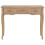 VidaXL vidaXL Dressing Console Table with 3 Drawers Brown Console Makeup Vanity Desk 3