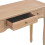 VidaXL vidaXL Dressing Console Table with 3 Drawers Brown Console Makeup Vanity Desk 7