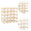 VidaXL vidaXL Wine Rack 20 Bottle Solid Pinewood Display Holder Storage Cabinet Shelf 4