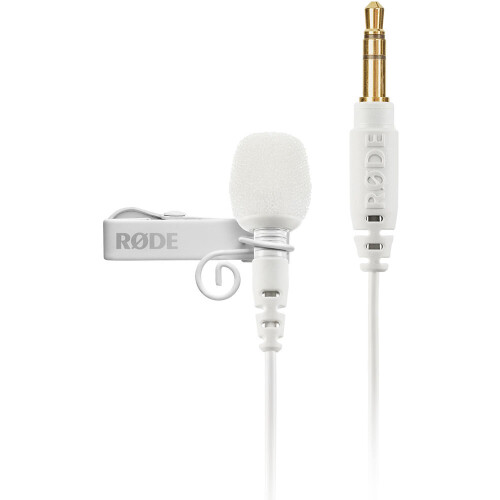 Rode Rode Lavalier GO Omnidirectional Lavalier Microphone for Wireless GO Systems (White) 1