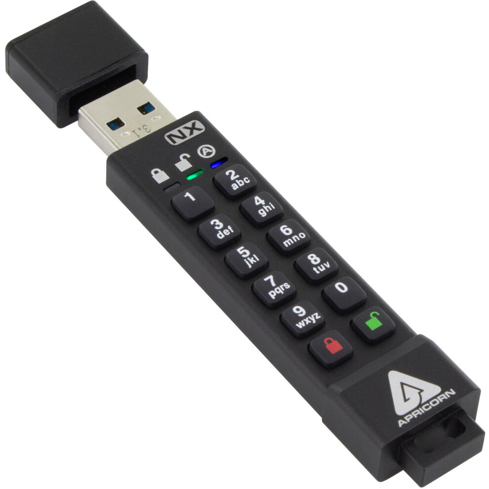 Apricorn Black Ask3-Nx-64Gb Usb Flash Drive Usb Type-A 3.2 Gen 2 (3.1 Gen 2) - Image 3