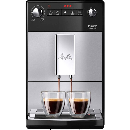 Melitta Macchina da Caffè a Grani MELITTA Purista - Argento 1