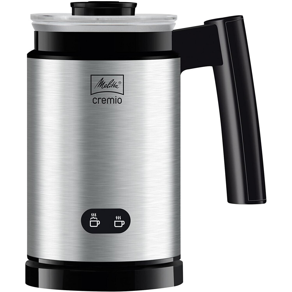 Melitta 6758124 Cremio 2 Milk Frother, Stainless Steel, 450 W [Energy Class A]