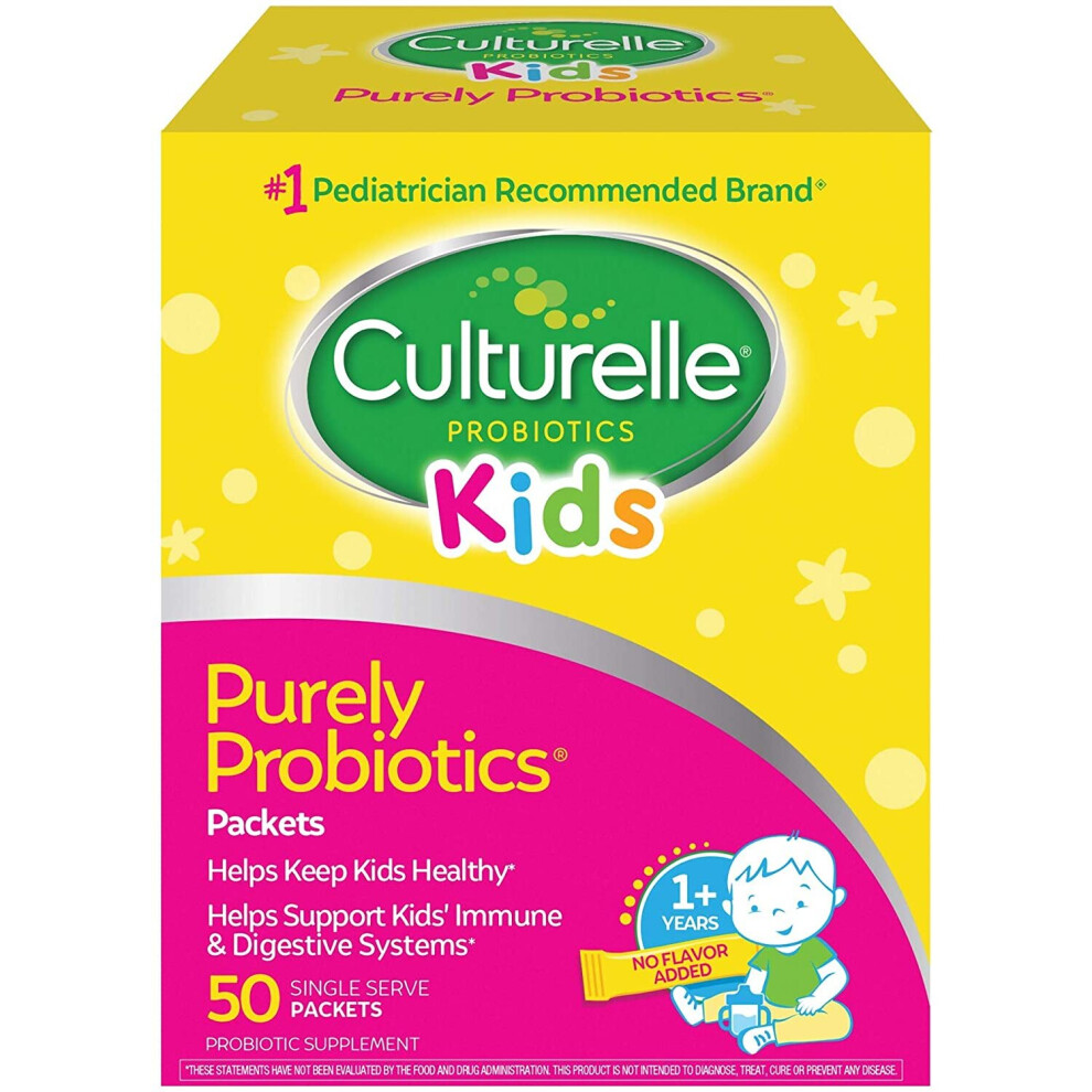 Culturelle Probiotics Kids Purely Probiotics Packets 50 ct