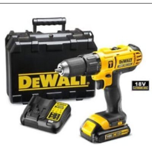 DeWalt DeWalt Cordless 18V 1.3Ah Li-Ion Combi Drill DCD776C1 1