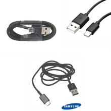 (Samsung EP-DG950CBE USB-C Cable Only) Samsung Car Adaptive Fast Head Plug Charger And USB Type C Cable In Black
