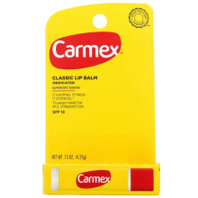 Carmex, Classic Lip Balm, Medicated, SPF 15, 0.15 oz (4.25 g)