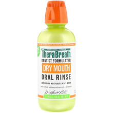 Thera Breath Bain de Bouche Sec Mint, 16 Oz