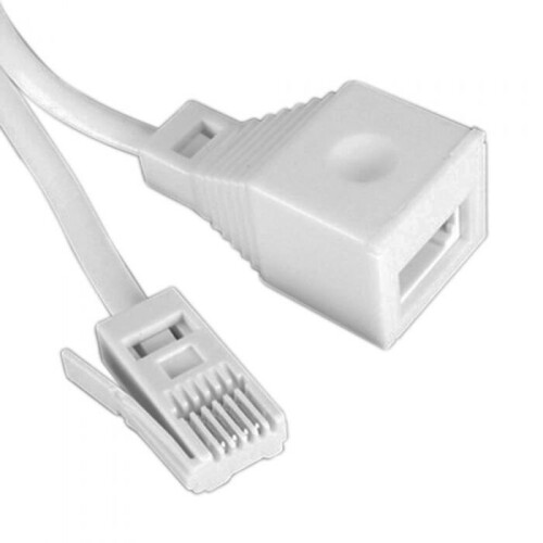 (15m) Telephone Extension Cable Lead For All Lines