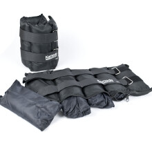 Komodo Adjustable Ankle Weights Pair – Max 10kg (5kg Each)