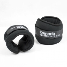 (2 x 0.5kg = 1kg) Black Neoprene Ankle Weights Run Training Wrist