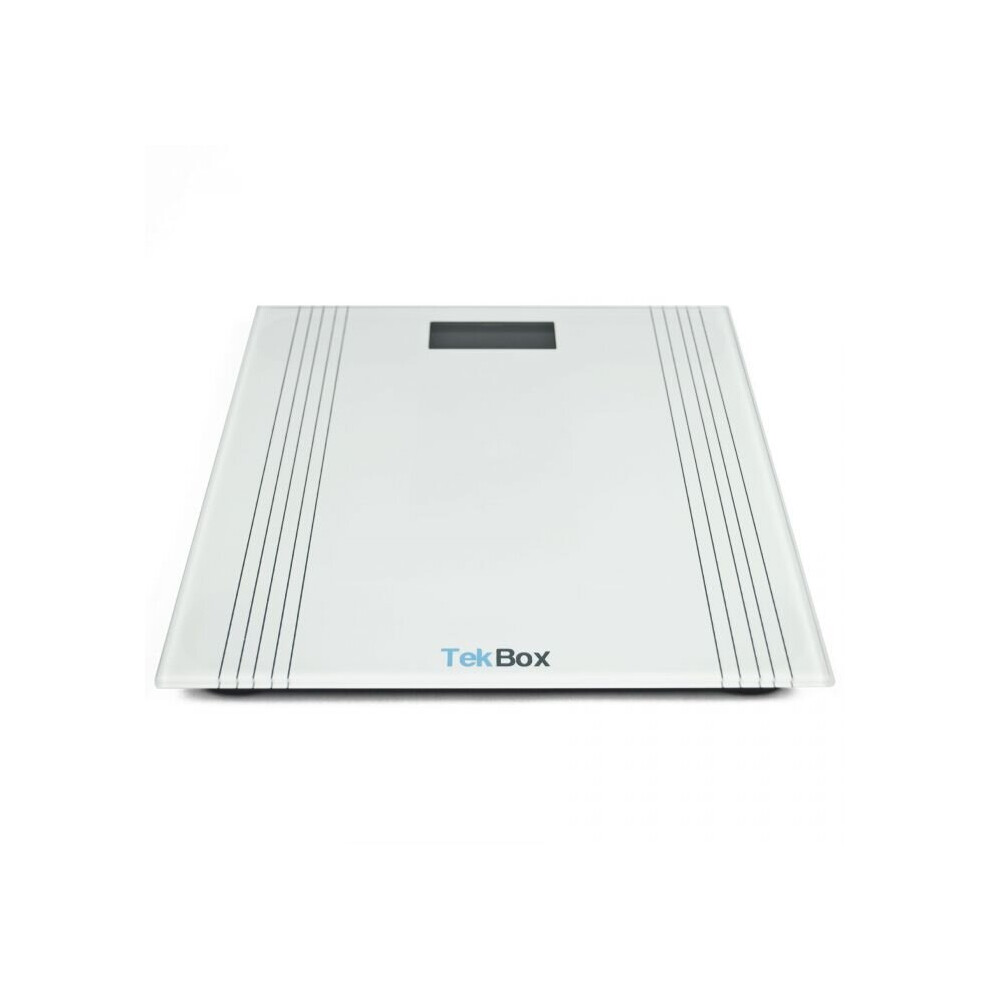 Tekbox Digital Electronic Glass Bathroom Scales Weight Scale Kg Lb Stone