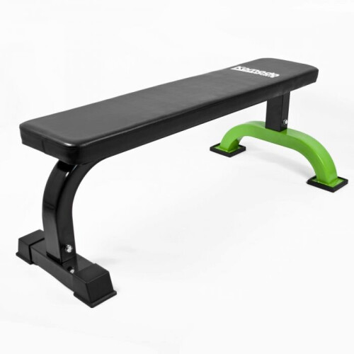 Komodo WEIGHT BENCH Flat Home Gym Chest Press Workout Back Cushion Support