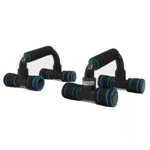 Pair of Push Up Bars with Foam Handles - Wrist-Friendly, Deeper Range of Motion for Chest, Triceps & Shoulders (PS-BAR)