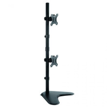 DUAL MONITOR VERTICAL MOUNT 2 Computer Screen Stand Twin Display