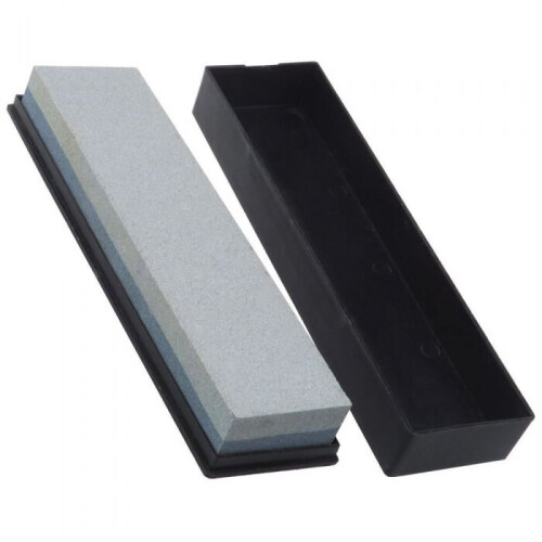 Double Sided Knife Blade Sharpener Wet Oil Stone Whetsone Grit Water