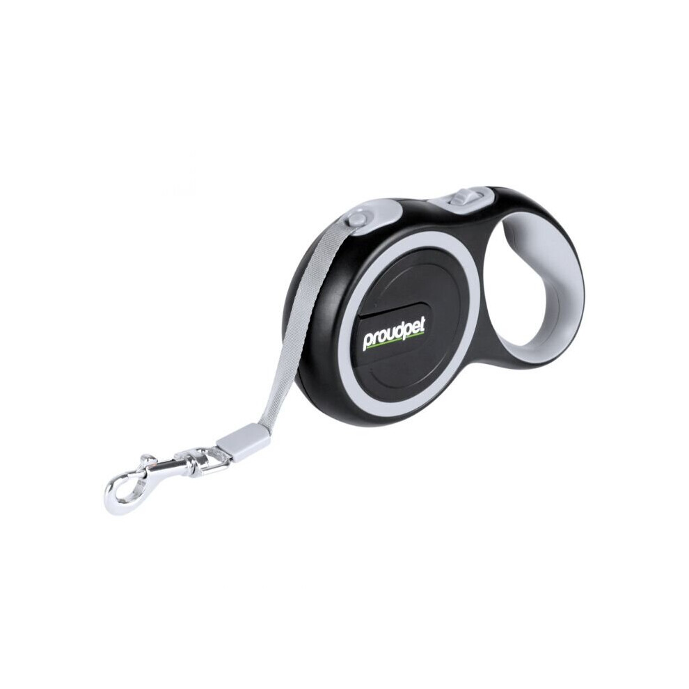 Proudpet (5M) Retractable Dog Lead Pet Puppy Leash Click Stop