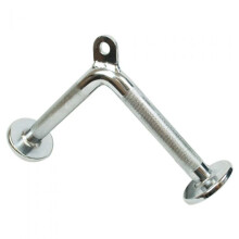 Tricep V Bar Push Down Cable Attachment Metal Handle Close Grip Gym