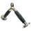 Komodo Tricep V Bar Push Down Cable Attachment Rubber Handle Close Grip Gym 2
