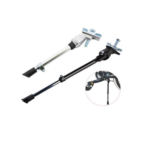 Komodo (Silver) Bicycle Kick Stand Frame Fitting Bike Cycle