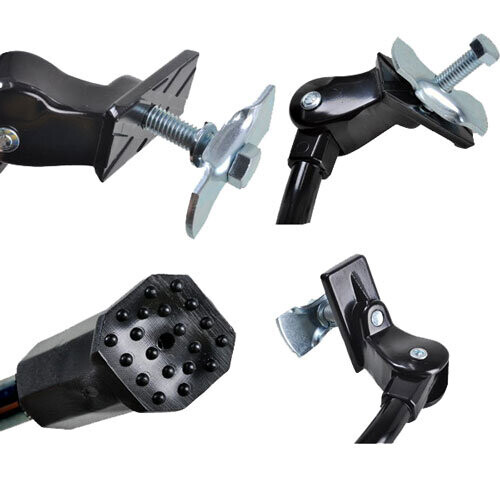 Komodo (Black) Bicycle Kick Stand Frame Fitting Bike Cycle 2