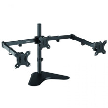TekBox TRIPLE MONITOR MOUNT - 3 Computer Screen Stand 13-27" TV VESA