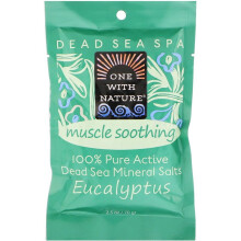 One with Nature, Dead Sea Spa, Mineral Salts, Muscle Soothing, 70g