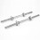 Komodo (18 Inch) Spinlock DUMBBELL BARS Standard 1 Inch Plates Set 1