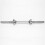 Komodo (18 Inch) Spinlock DUMBBELL BARS Standard 1 Inch Plates Set 5