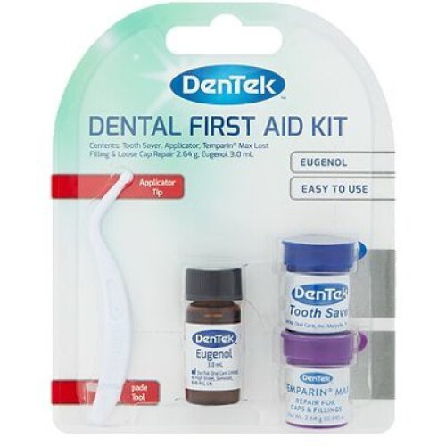 Dentek Emergency Temporary Tooth Filling Kit Dental First Aid Kit On Onbuy 