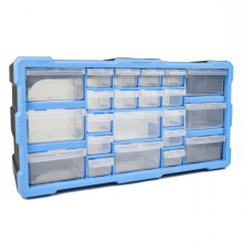 22 Drawer DIY Storage Organiser Unit Parts Box Stationary Cabinet