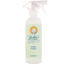 Nellie's, Remova Rugas com Antistático, Limão-Citronela, 16 fl oz (474 ml)