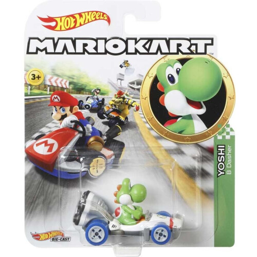Hot Wheels Hot Wheels Mario Kart Yoshi, B-Dasher