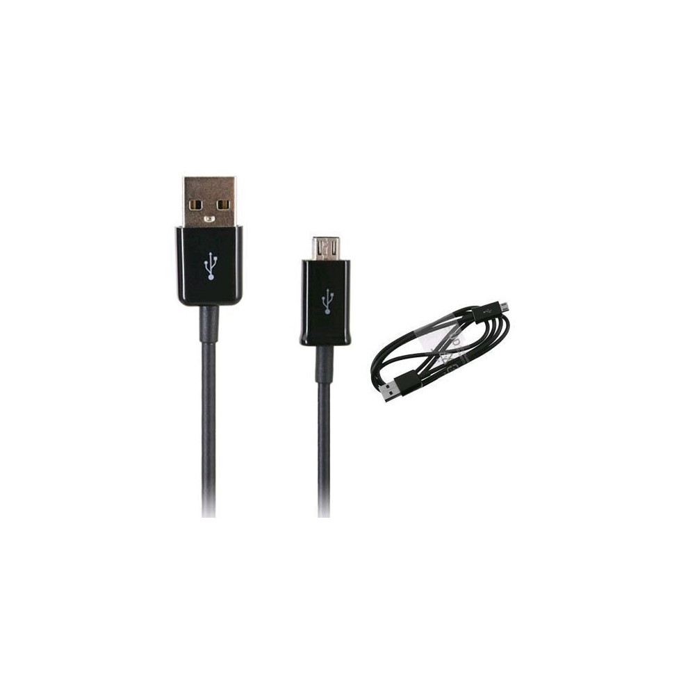 (Samsung ECB-DU5ABE Micro USB Cable Black) Samsung Black In Car Adaptive Fast Charger Head Plug and Micro USB Cable