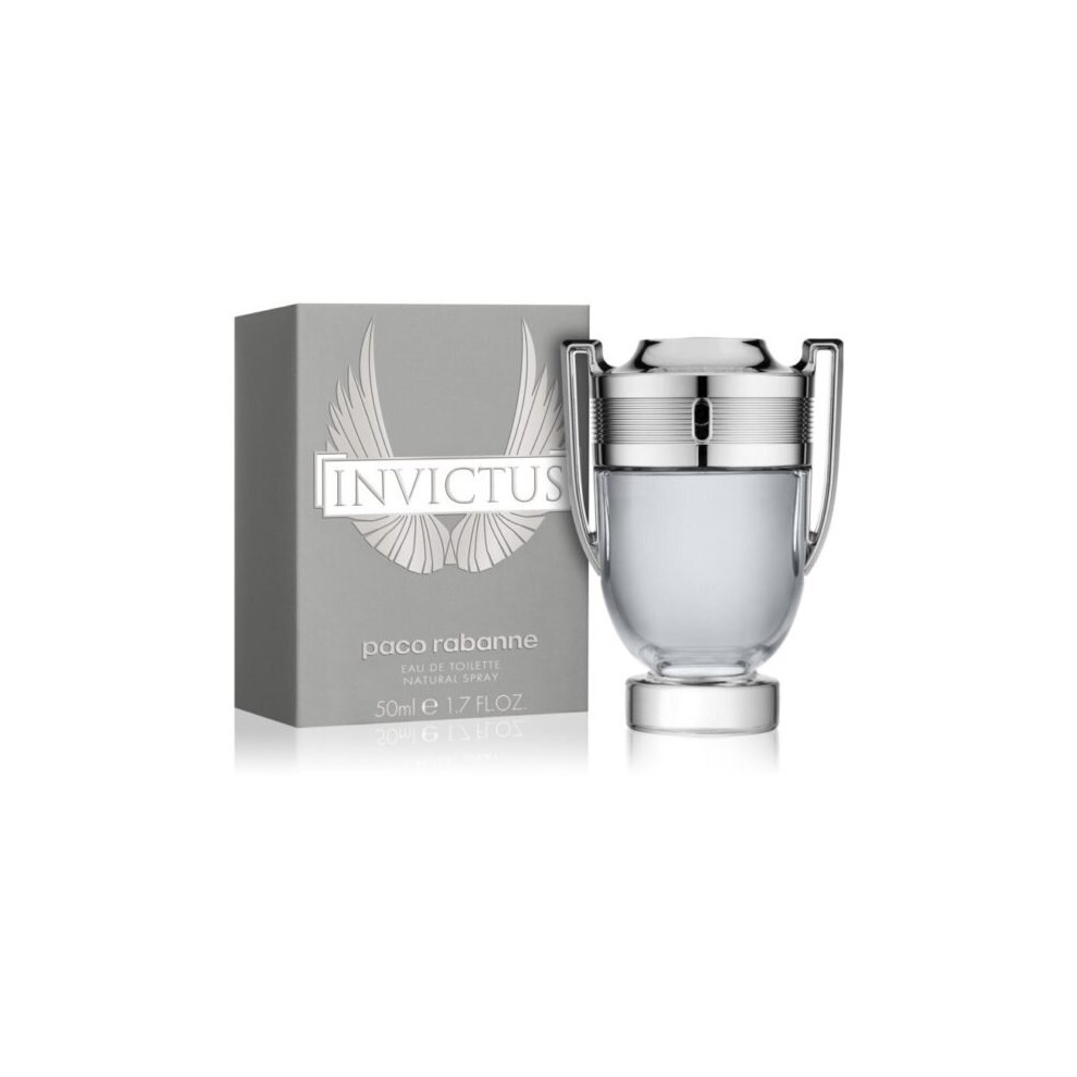 Paco Rabanne Men's Invictus Eau De Toilette - 50ml