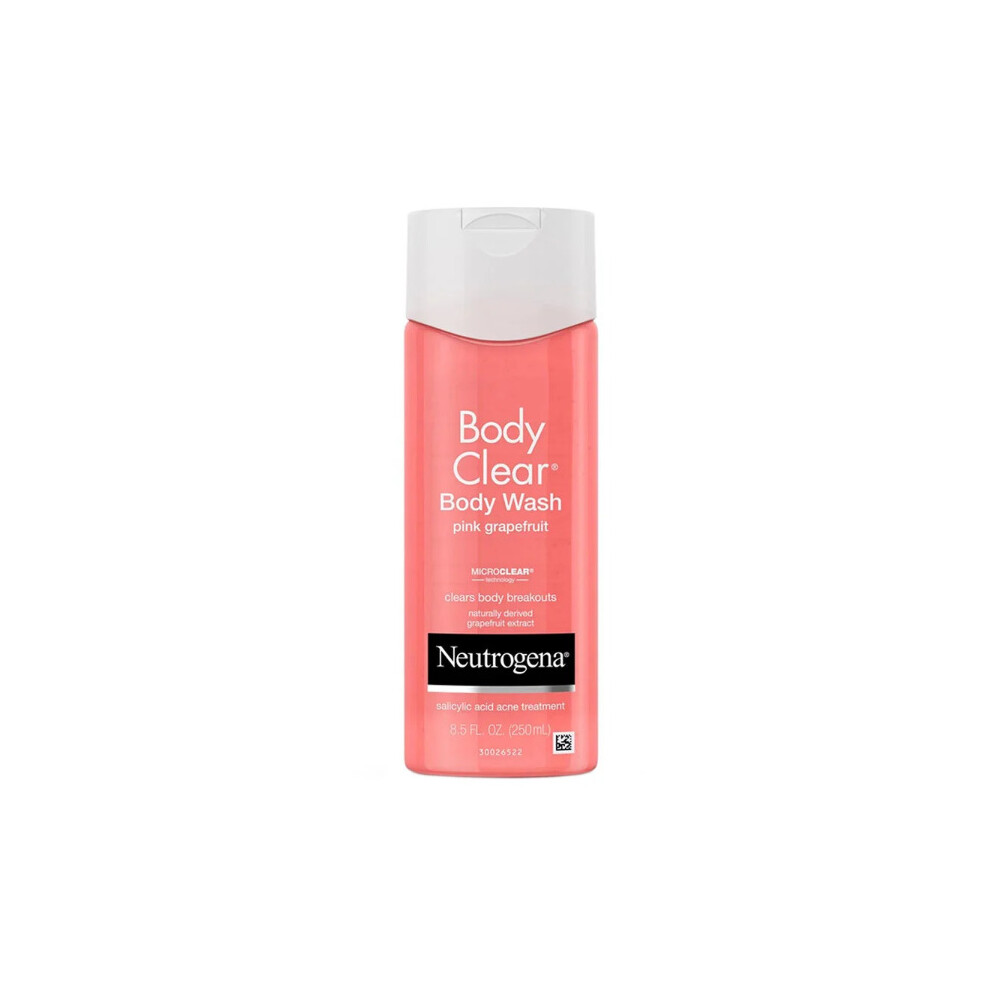 Neutrogena, Body Clear, Body Wash, Pink Grapefruit, 250ml