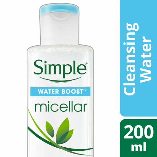 Simple Simple Water Boost Cleansing Micellar Water, 6 pack of 200ml 1