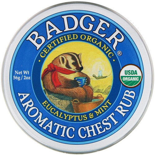 Badger, aromatischer Brust-Rub, Eukalyptus-Blend, 2 oz (56 g) 2